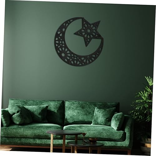 Miniatura 3 de VICASKY Espejo de luna de la pared de la etiqueta engomada de la pared de la luna de acrílico