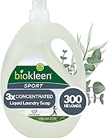 Vista 12 de Biokleen Detergente natural para ropa, 300 cargas HE, líquido, ecológico, a base de plantas, sin fragancia artificial, colores ni conservantes