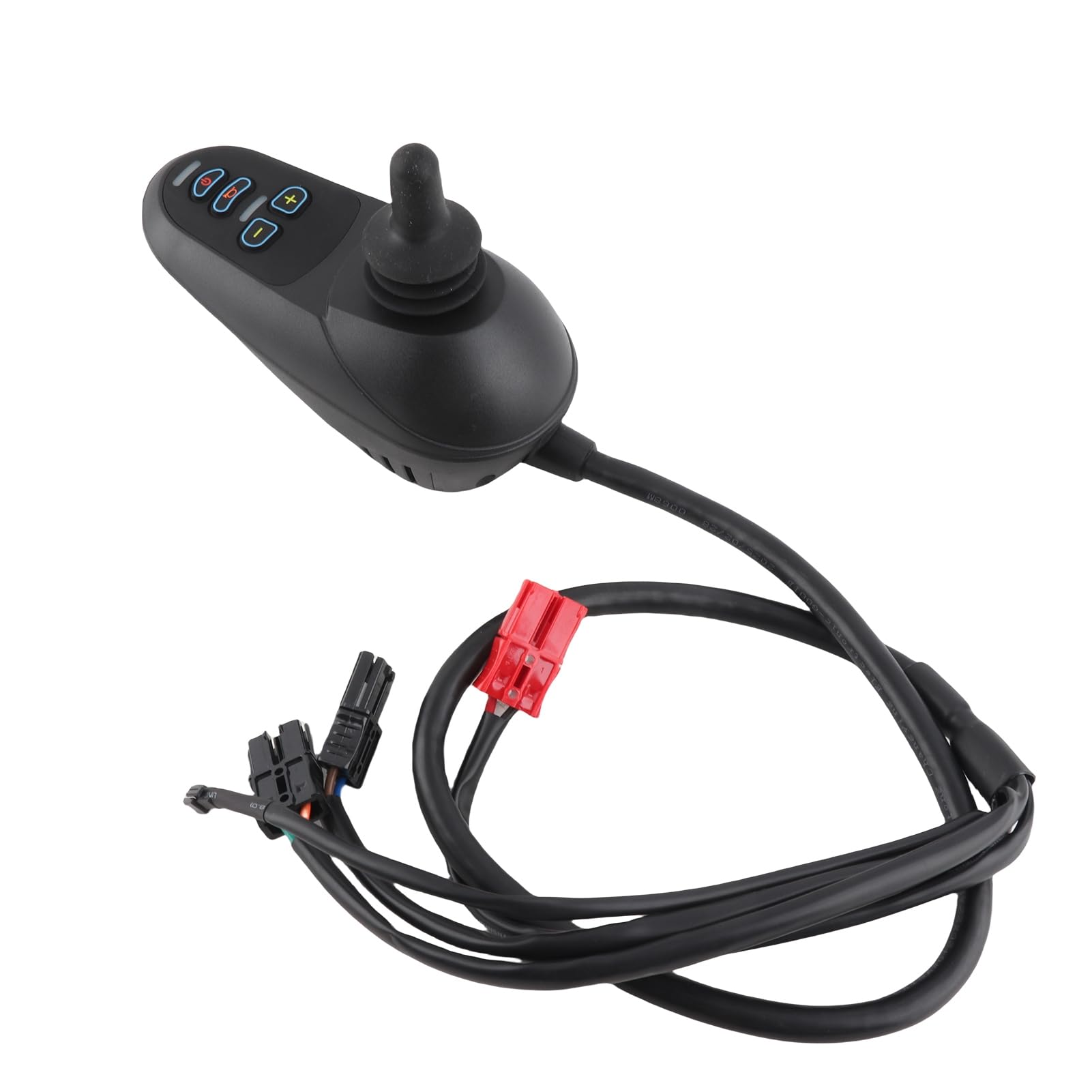 VBESTLIFE Controlador de Joystick para Silla de Ruedas Eléctrica, Freno Inteligente de 45 A CC 24 V con Algoritmo AI, Estacionamiento Seguro en Pendiente, Protección de Velocidad y Cortocircuitos