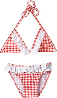 Traje de baño deportivo de playa para niñas, conjunto de bikini para vacaciones de verano