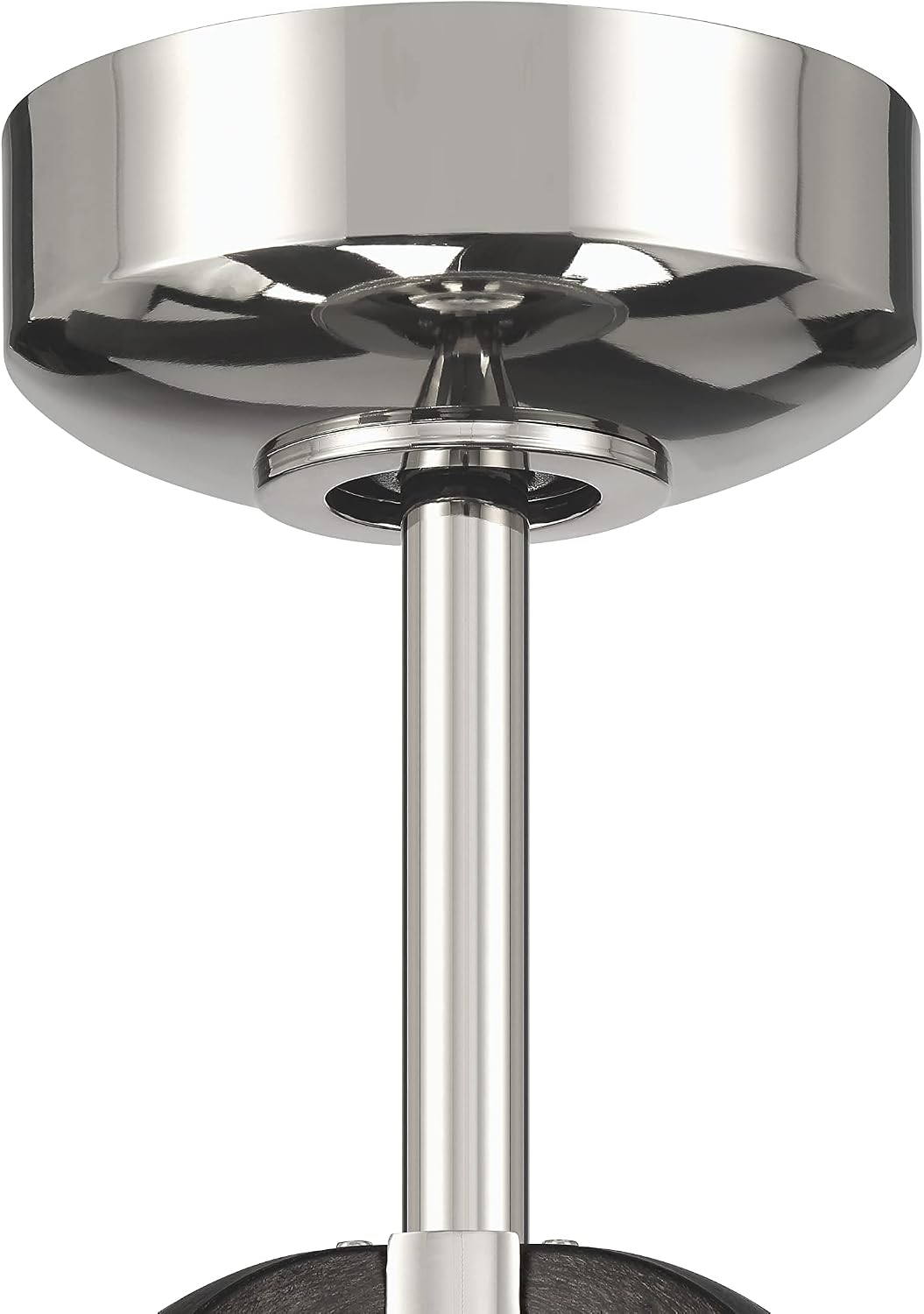 Craftmade 52" Reese 6 Speed Motor Polished Nickel Finish Ceiling Fan, Integrated LED Light Kit, Remote Control Included, Smart WiFi Enabled with Voice Activation, works with Alexa & Smart Home Devices