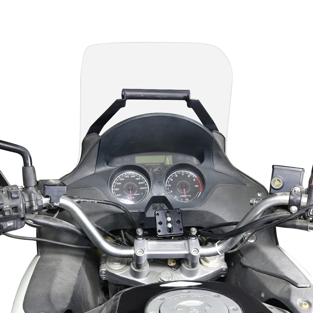 Xitomer Soporte de montaje GPS para Grom MSX125 2013-2021 / AFRICA TWIN CRF1100L, MT-09/FZ-09 14-22 / XJR 1300 Navigator Mount DR-Z400SM / GSX-S750, Z800, F850GS S100XR 0XR y así sucesiv