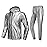 MulYeeh Weight Loss Sweat Suit Heavy Duty Full-Zip Sauna Suit Fitness Exercise Gym Top Pant with Hood for Men Women