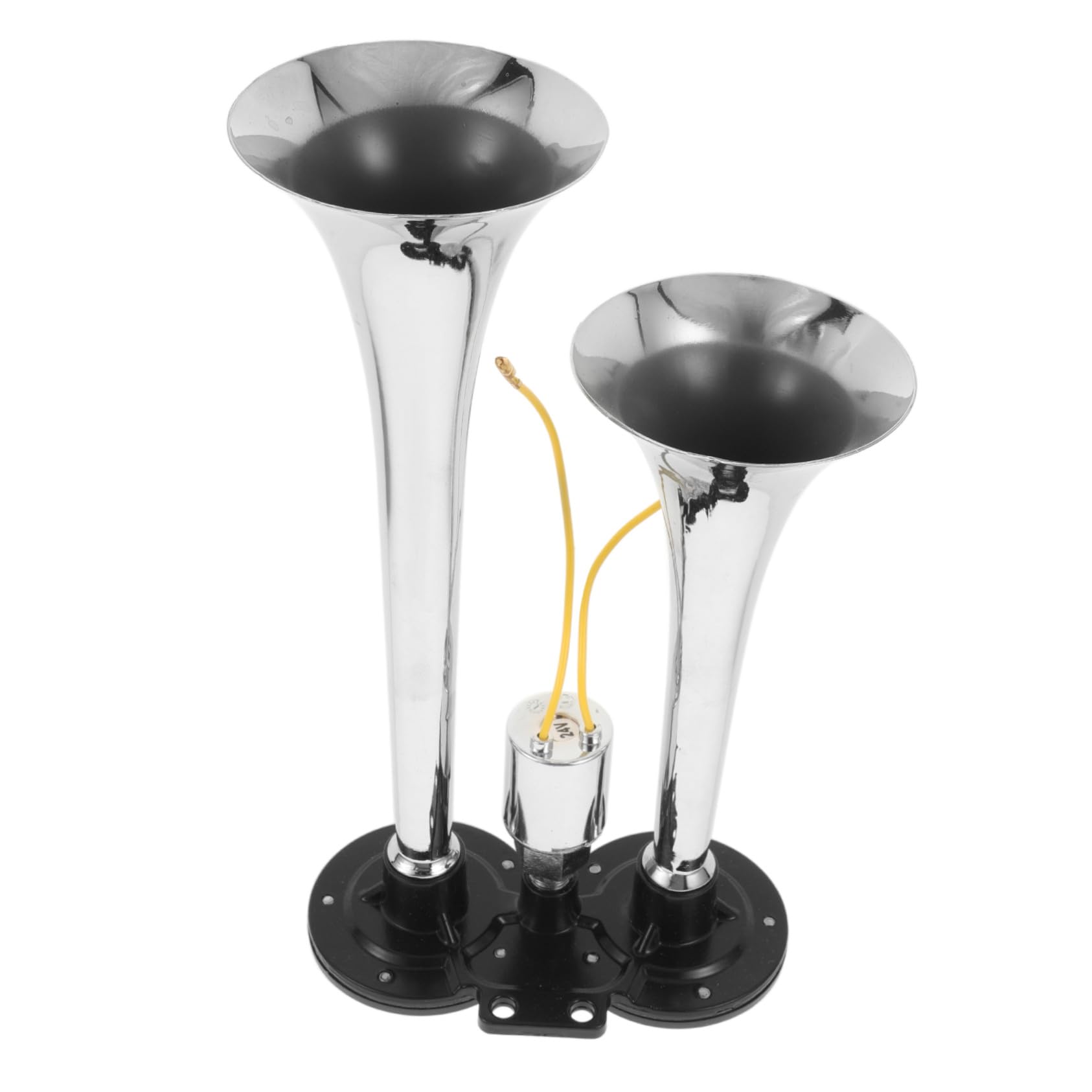 Bocina de Aire Eléctrica para Coche y Camión Bocina Potente de Doble Trompeta Fácil Instalación Sonido y Duradero Compatible para Vehículos y Motos