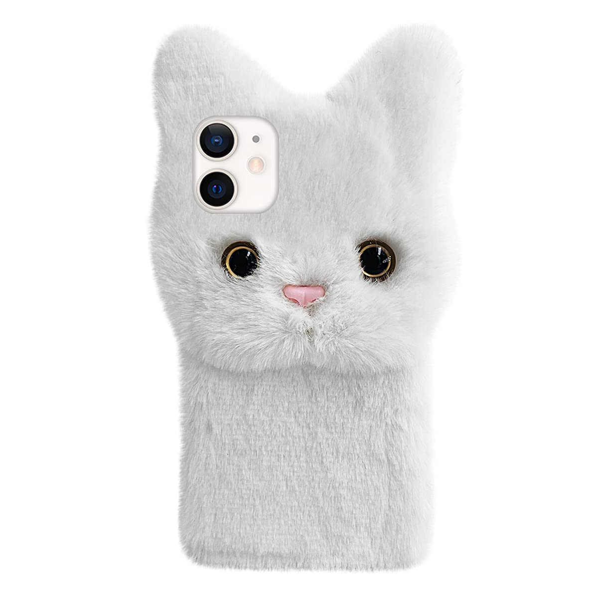catファーiPhoneケース d6813405630eb79e13d1500d5bbbd6