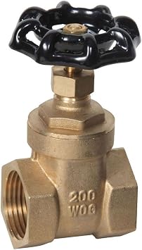BGV-125 1-1/4" FPT Brass Gate Valve 200 CWP