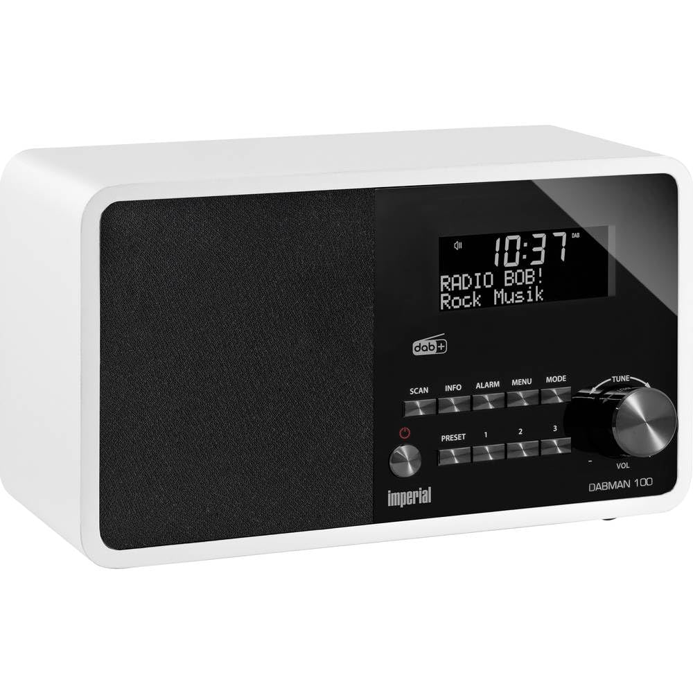 Imperial DABMAN 100 DAB+ i radio FM, kolor: biały