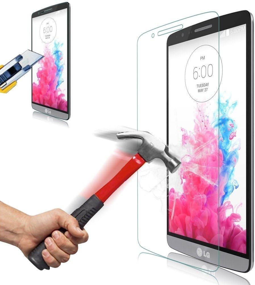 LG G Stylo / Stylus LS770 5.7 Inch Tempered Glass Screen Protector,0.3mm 9H Hardness Featuring Anti-Scratch, Clear HD Transparency