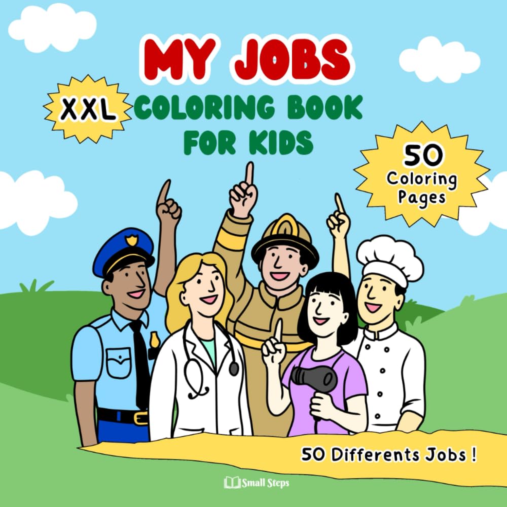 My Jobs: Coloring Book for Kids