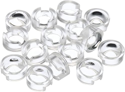 PATIKIL Lente convexa LED de 0.512 in, 15 unidades de ángulo de haz de 100 grados, lente condensadora óptica convexa LED para cámaras infrarrojas, disponible en Yaxa Peru