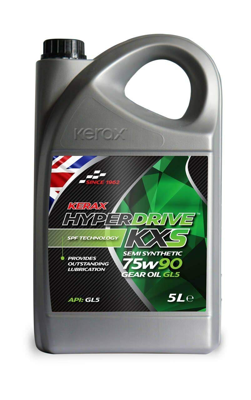 Hyperdrive Kerax KXS Semi Synthetic 75W90 GL5 5 Litre Gear Oil 5L