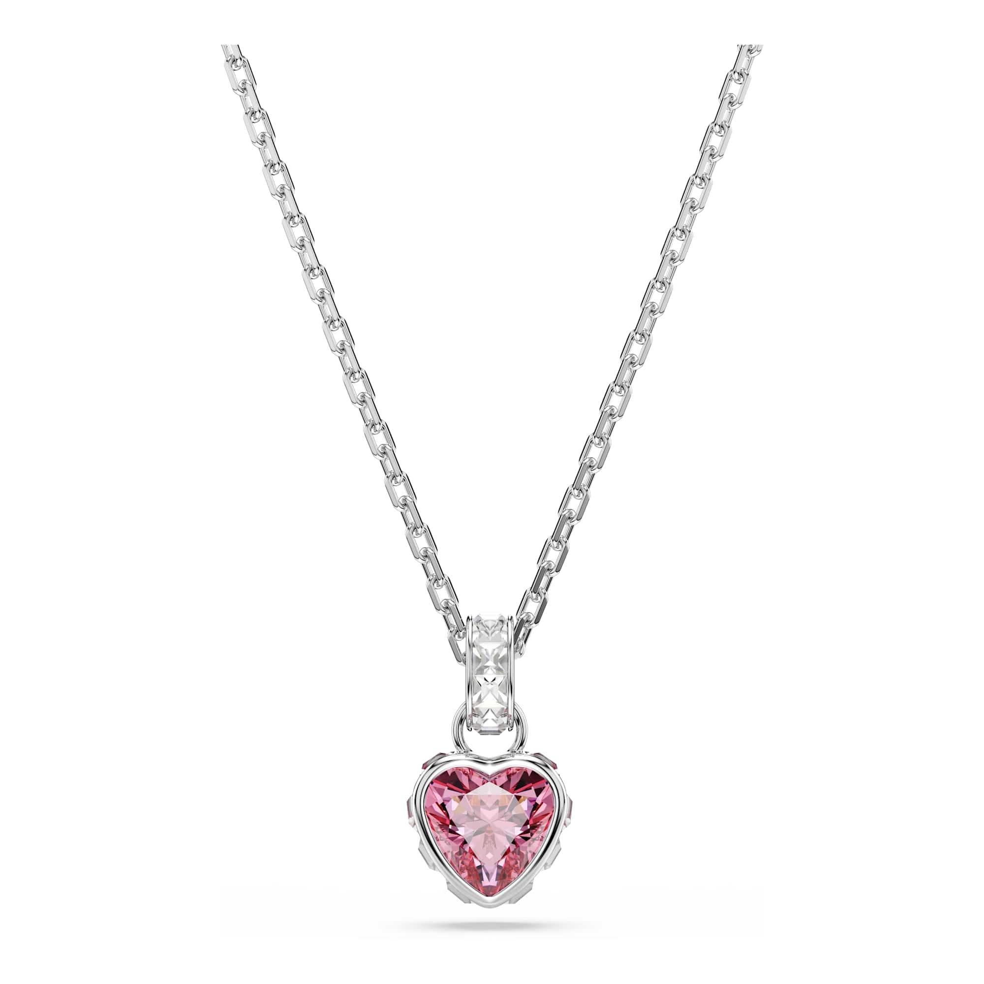 Swarovski 5757789 Chroma pendant, Mixed cuts, Pink, Rhodium Jewellery