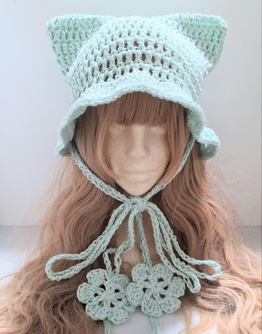 うぁふわり セミオーダー生地紹介6 難有難隠し キャップ 室内帽子 着物