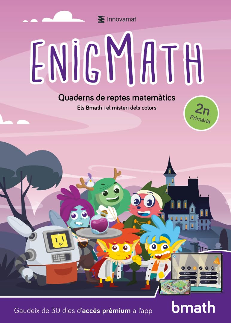 Innovamat - Enigmath 2n de primària - Quadern de reptes matemàtics (Col·lecció Enigmath)