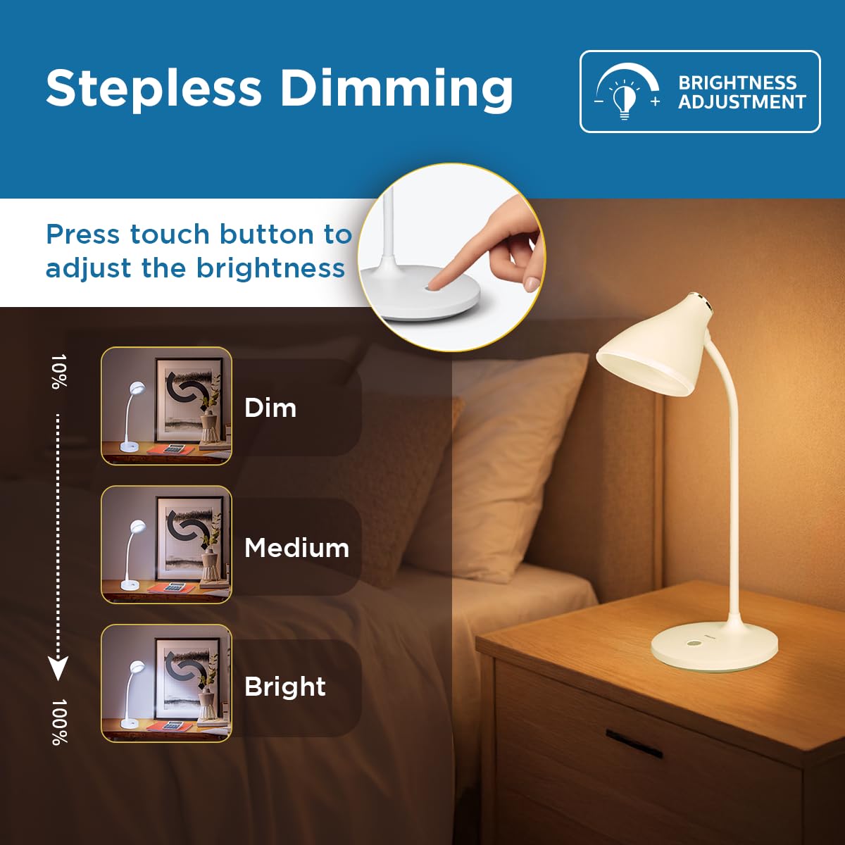 Philips Sky Touch Lamp - Rechargeable LED Desk Light -7 Philips Sky Touch Lamp - Rechargeable LED Desk Light -7