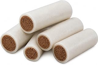 5 Piece Stuffed Filled Dog Bones Choose 4 or 6 Inch Beef Cheese or Peanut Butter (4 Inch Bully Beef)