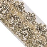 (patrones de bordado) Fina mano de obra, hermoso en delicadeza y de moda espectáculo vestido bordado