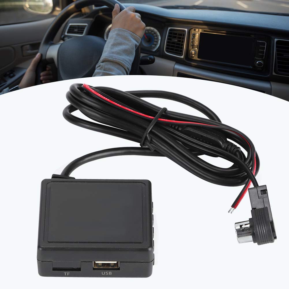 Car AUX Adapter USB 3.5mm Plug Music Receiver Cable Fit for JVC Alpine CD KS-U58 PD100 U57 U29 （19）