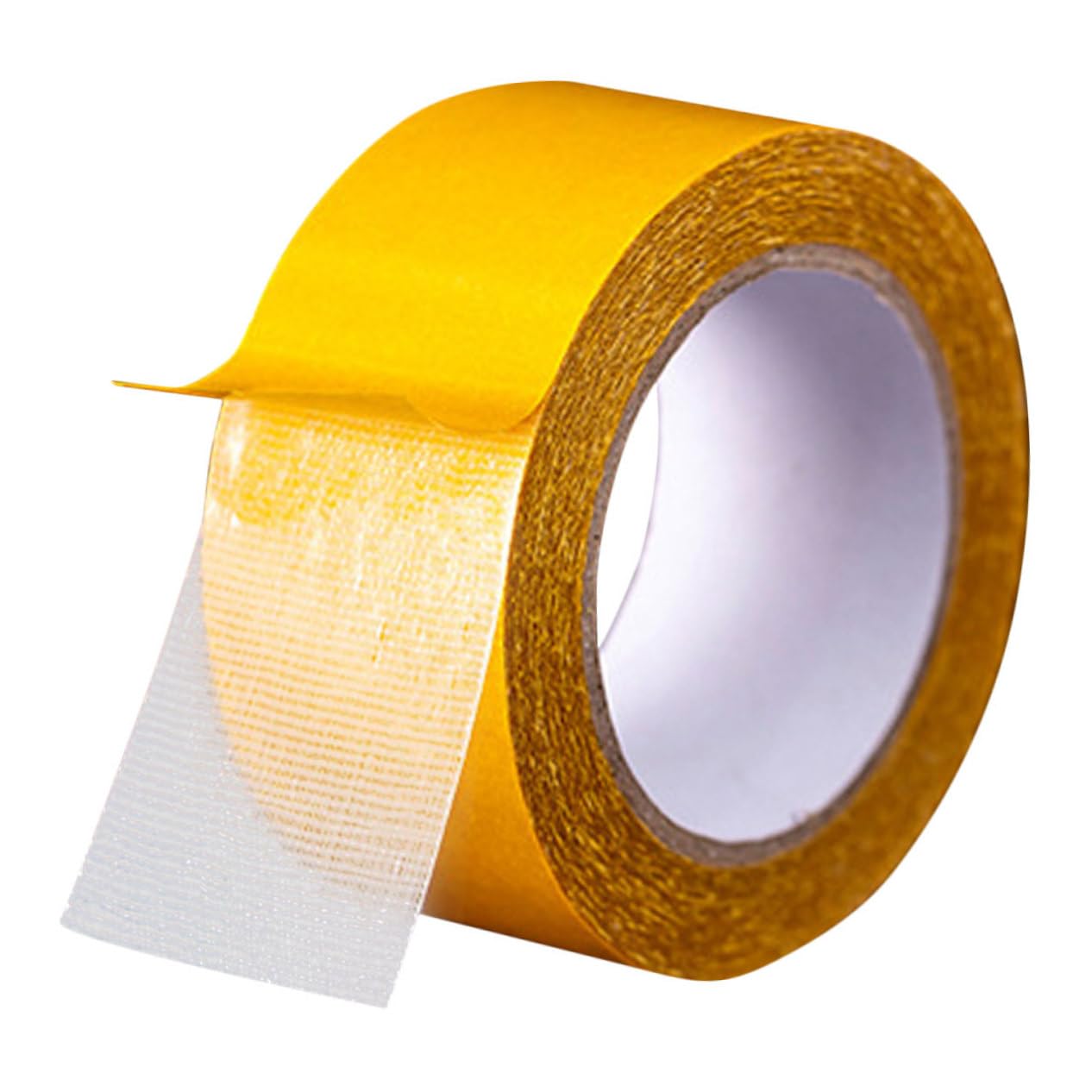 Amosfun 4 Rouleaux Ruban Adhésif Double Face Extra Fort Ruban Autocollant pour Tapis Décorations Projets DIY Adhésion Fiable Facile à Installer