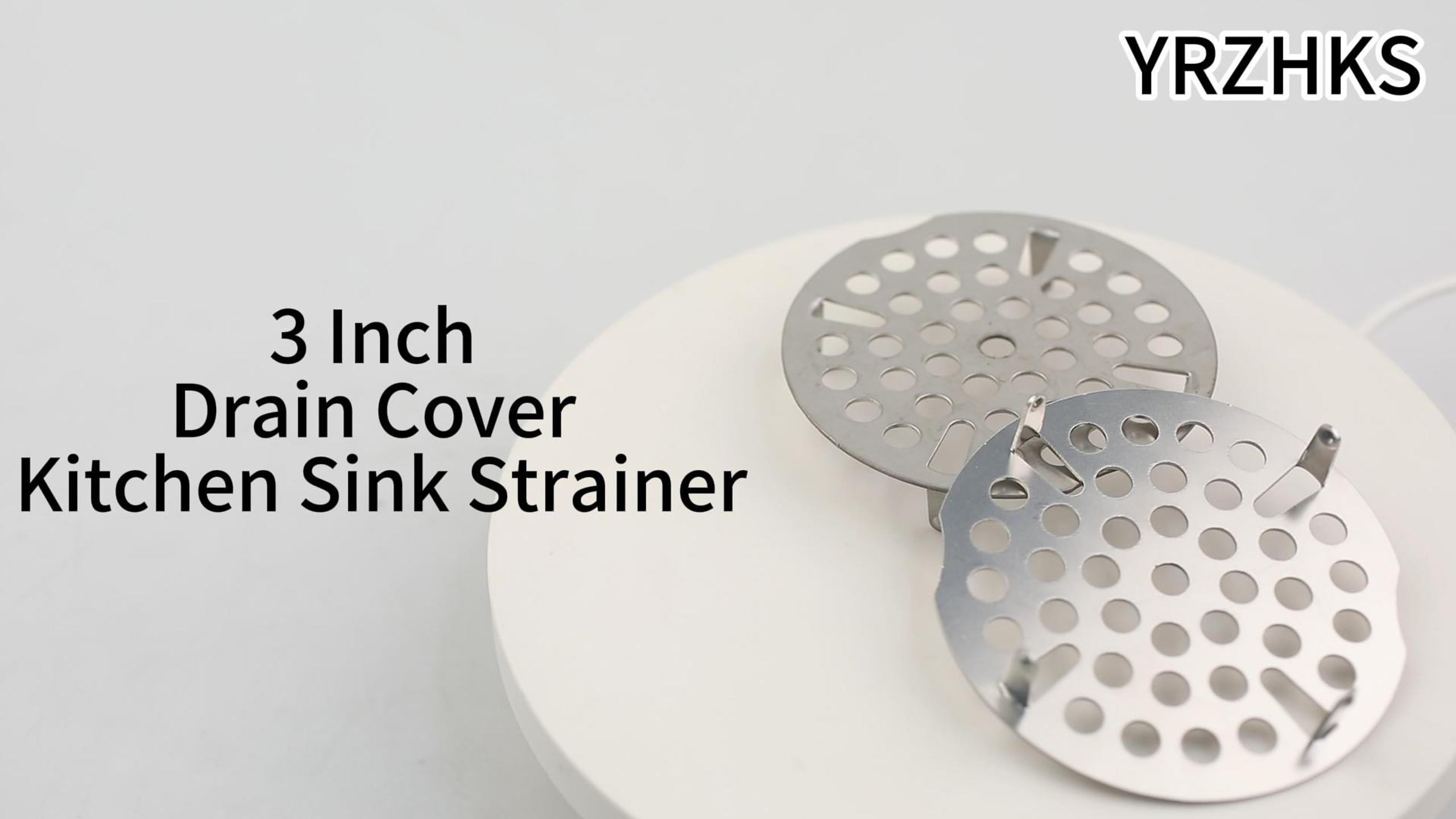 2-Pack Cubierta de Drenaje para Fregadero de Cocina 3 Pulgadas miniatura 7