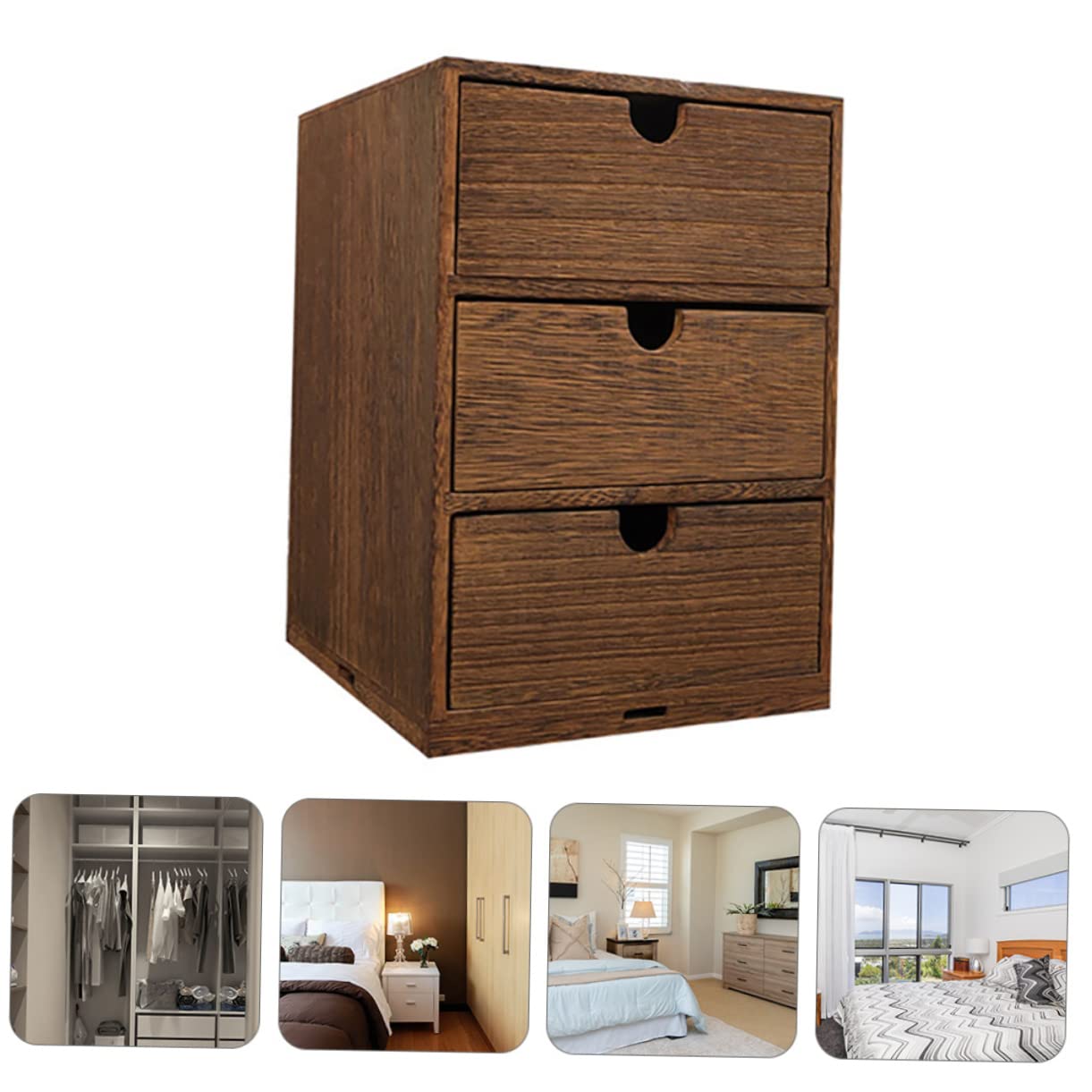 Wooden Storage Box Home Storage Boxes Wood Drawer Shelf Storage Drawer Wood Drawer Organizer Retro Drawer Box???????