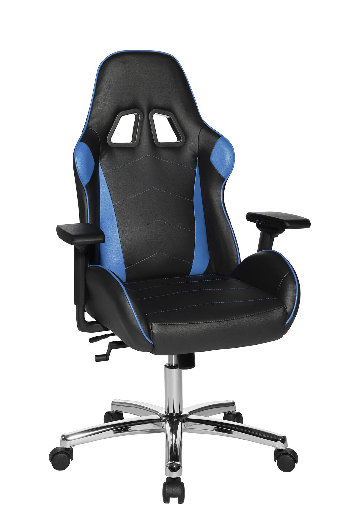 Topstar Speed Chair 2 la solution contre le mal de dos sur cette chaise bleue et noire