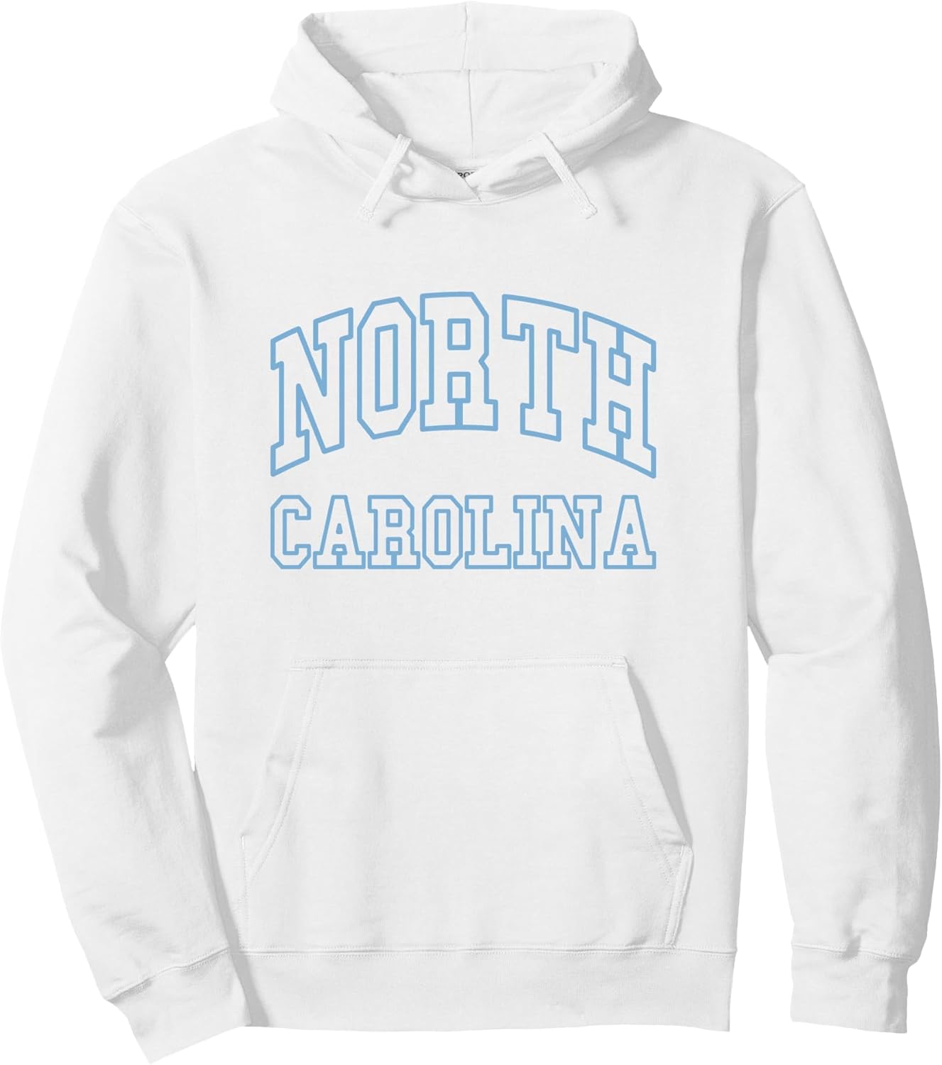 NORTH CAROLINA - Throwback Design - Classic Pullover Hoodie