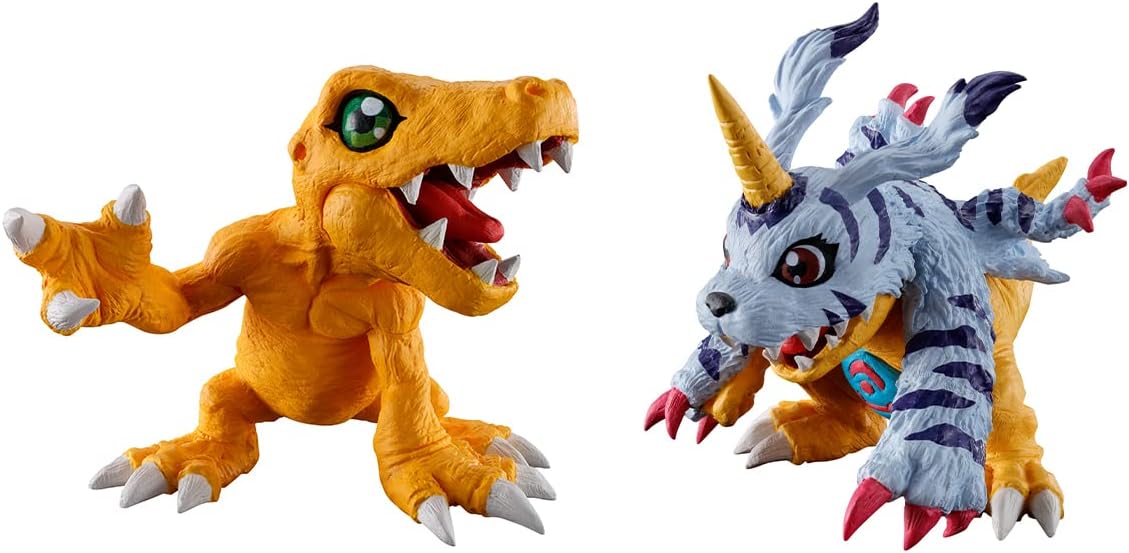 Banpresto Bandai Spirits Ichibansho - Digimon Adventure - Agumon & Gabumon (Digimon Ultimate Evolution!) Collectible Figures