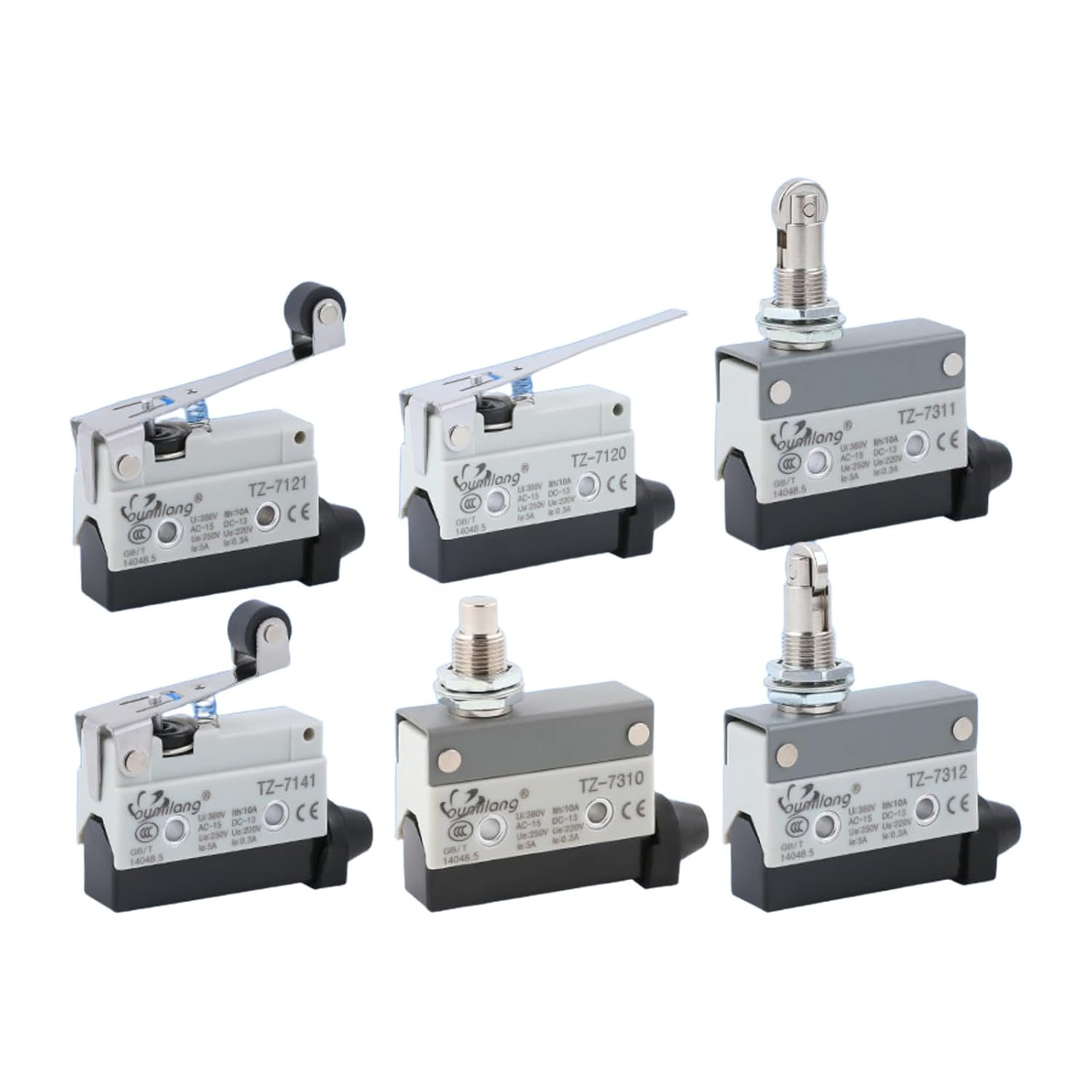 Travel Limit microswitch CZ TZ AZ-7311 7312 7310 7121 7141 7144 7124 Switch(2; Round Unilateral Reduction on 2 feet)