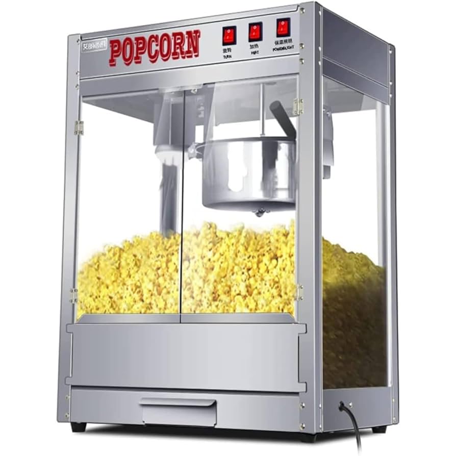 Amazon.co.jp: Quirix 電気1200Wポップコーンメーカー