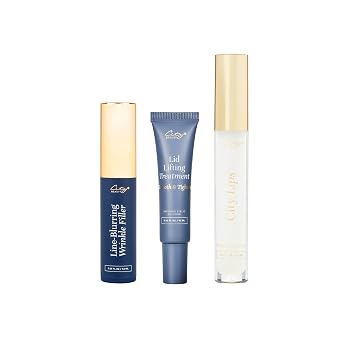 City Beauty Insider Favorites Set - Line-blurring Wrinkle Filler .25 fl oz, City Lips Plumping Gloss .16 fl oz, Lid Lifting Treatment .33 fl oz