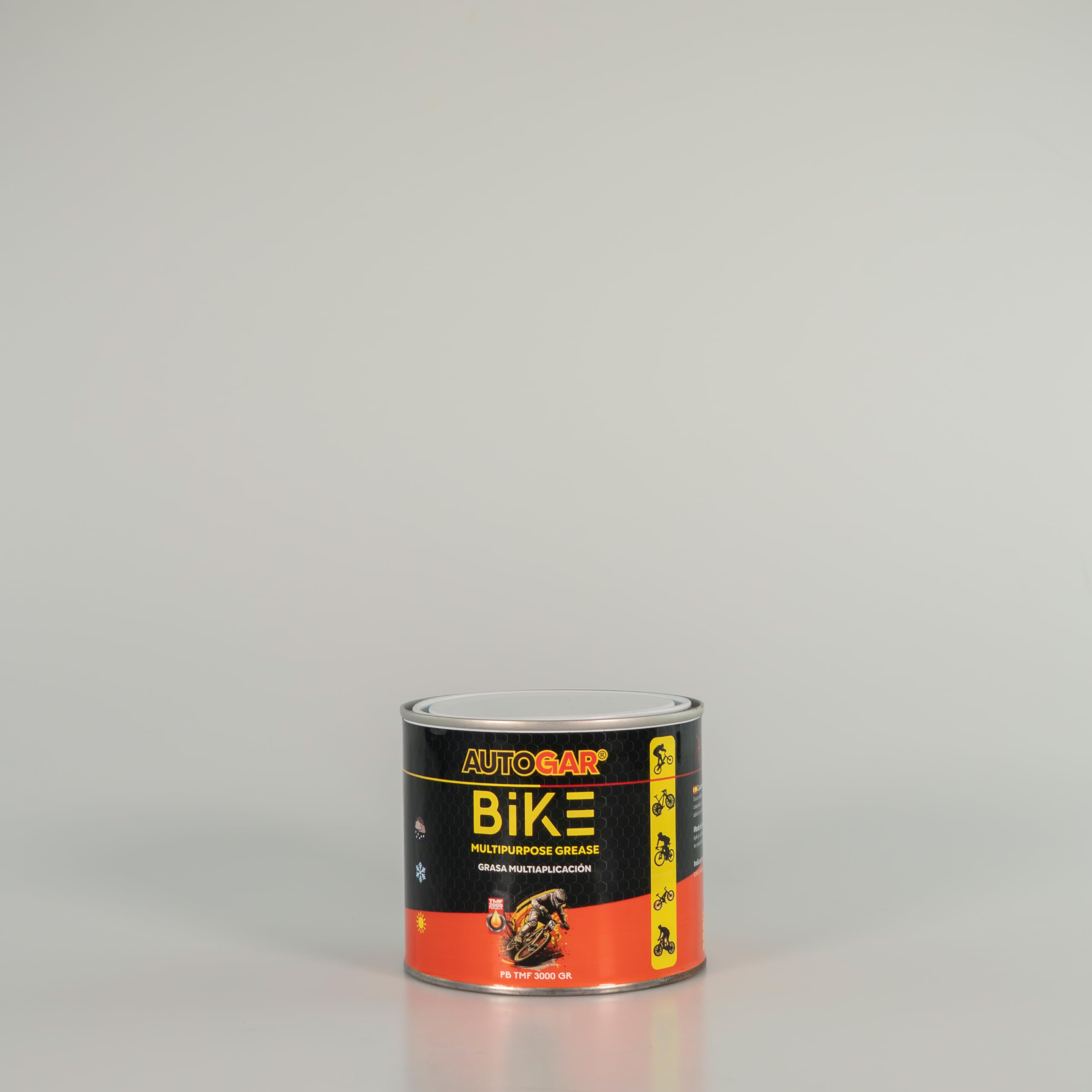 AUTO-GAR BIKE MULTIPURPOSE GREASE | Grasa multiusos bicicleta | Grasa rodamientos bicicleta | Bici carretera y bici montaña (400 gr) ref. 13004