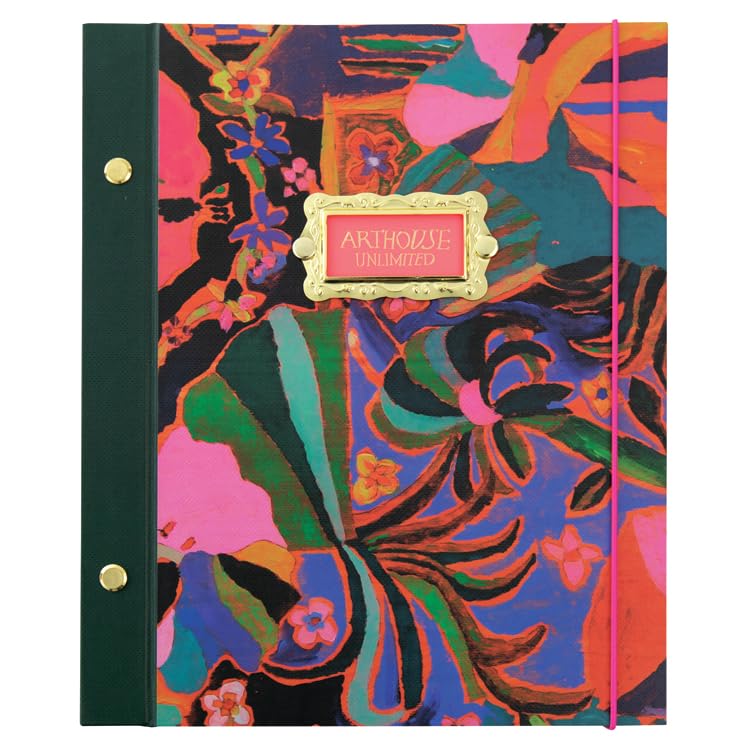 Portico Designs Ltd Arthouse Unlimited B5 Hardback Journal Psychedelic Dreams 20cm x 25cm 200 Lined Pages