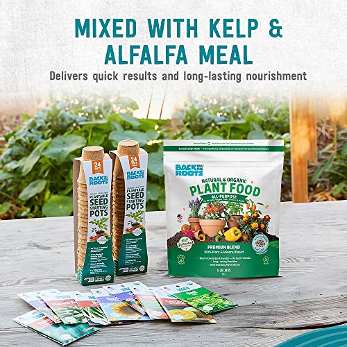 image for Back to the Roots All-Purpose Plant Food - Organic, Sustainably-Made f