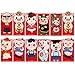 Produktbild Rote Briefumschläge,Einladung Rot,WINTHAI 12 STÜCKE Verschiedene Muster 2019 Chinesisches Schwein Neues Jahr Frühlingsfest Rote Umschläge Hong Bao Glück Geld Pakete 17x9 cm Vertikale