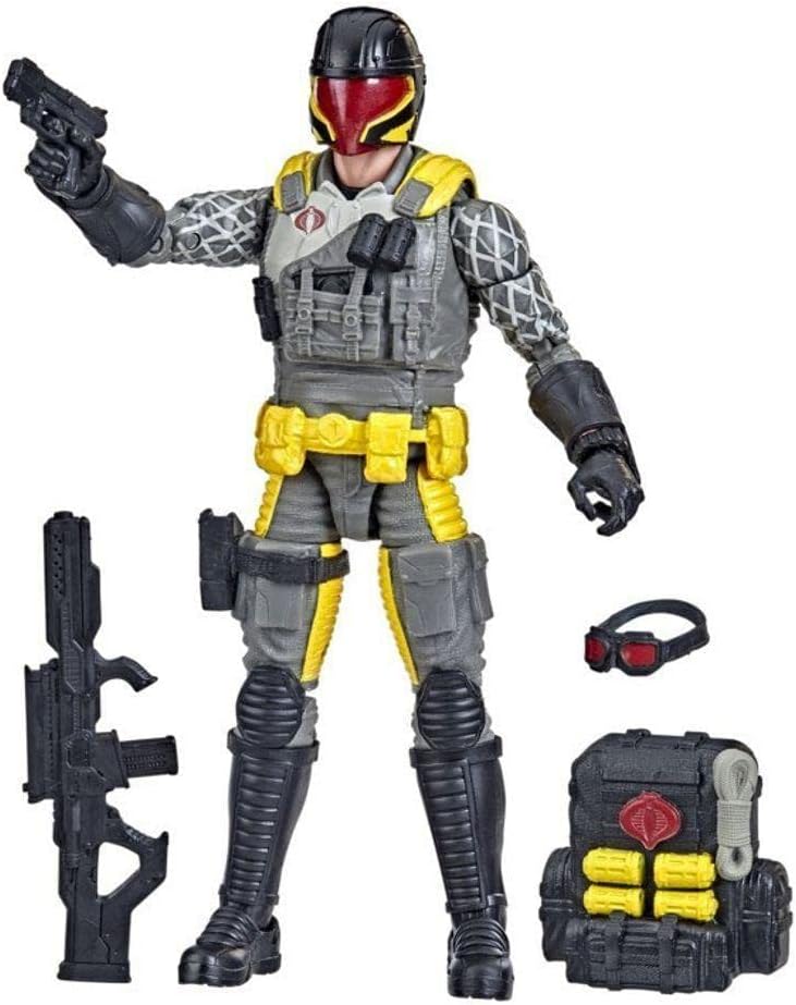 G.I. Joe Classified Series Figure, 6" Premium Figure with Accessories - Snake Viper - F4755 - Hasbro