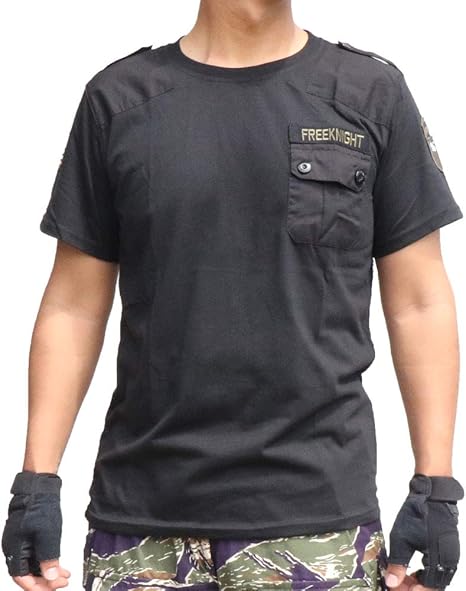 Amazon Shenkel シェンケル Freeknight tシャツ 半袖 シャツ メンズ L Bk ブラック 綿 コットン 100 タクティカル ミリタリー アーミー 上着 タクティカル ジャケット 迷彩服 初心者 上下 u 服装 ミリタリー サバイバルゲーム 服 春 夏 秋 Amazon Shenkel シェンケル Freeknight tシャツ 半袖 シャツ メンズ L Bk ブラック 綿 コットン 100 タクティカル ミリタリー アーミー 上着 タクティカル ジャケット 迷彩服 初心者 上下 u 服装 ミリタリー サバイバルゲーム 服 春 夏 秋