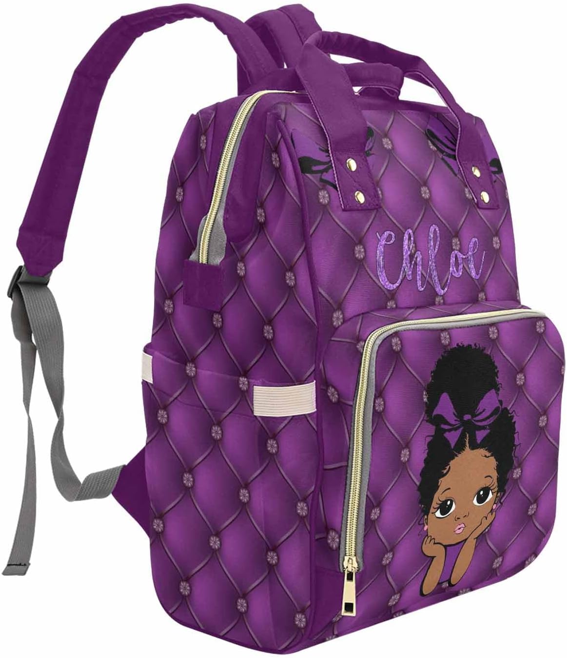 D-Story Personalized Baby Bag Baby Bags For Girls Customized Unisex Tote Bag Gifts Custom Newborn Bags Diaper Bag Personalized