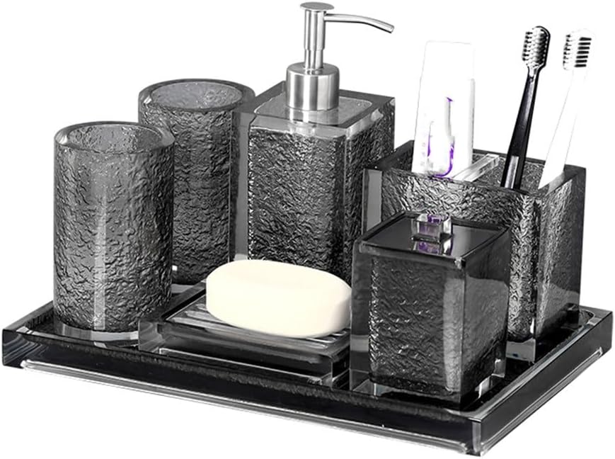 Wash Cup Set Gargle Toilet Light Hotel Bathroom Tray Tooth Decoration