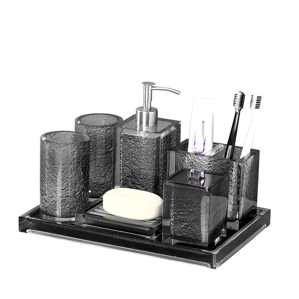 Wash Cup Set Gargle Toilet Light Hotel Bathroom Tray Tooth Decoration