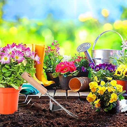 Zhongtou Weed Puller Remover Tool Manual Weeder Tool Long Handle Stainless Steel Hand Block Paving Weeding Tools for Garden Patio Lawn Brick Crack Driveway Path Deep Root Dandelion Transplant