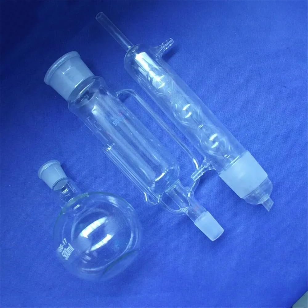 Laborglaswaren 150 ml Gerät Soxhlet mit Bulbed Kondensator Extraktor Körper Labor Glaswaren