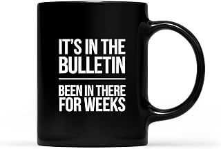 It's In The Bulletin Church Secretary Parish Secretary Coffee Mug, Gift For Men, Women Mug 11oz - 15oz