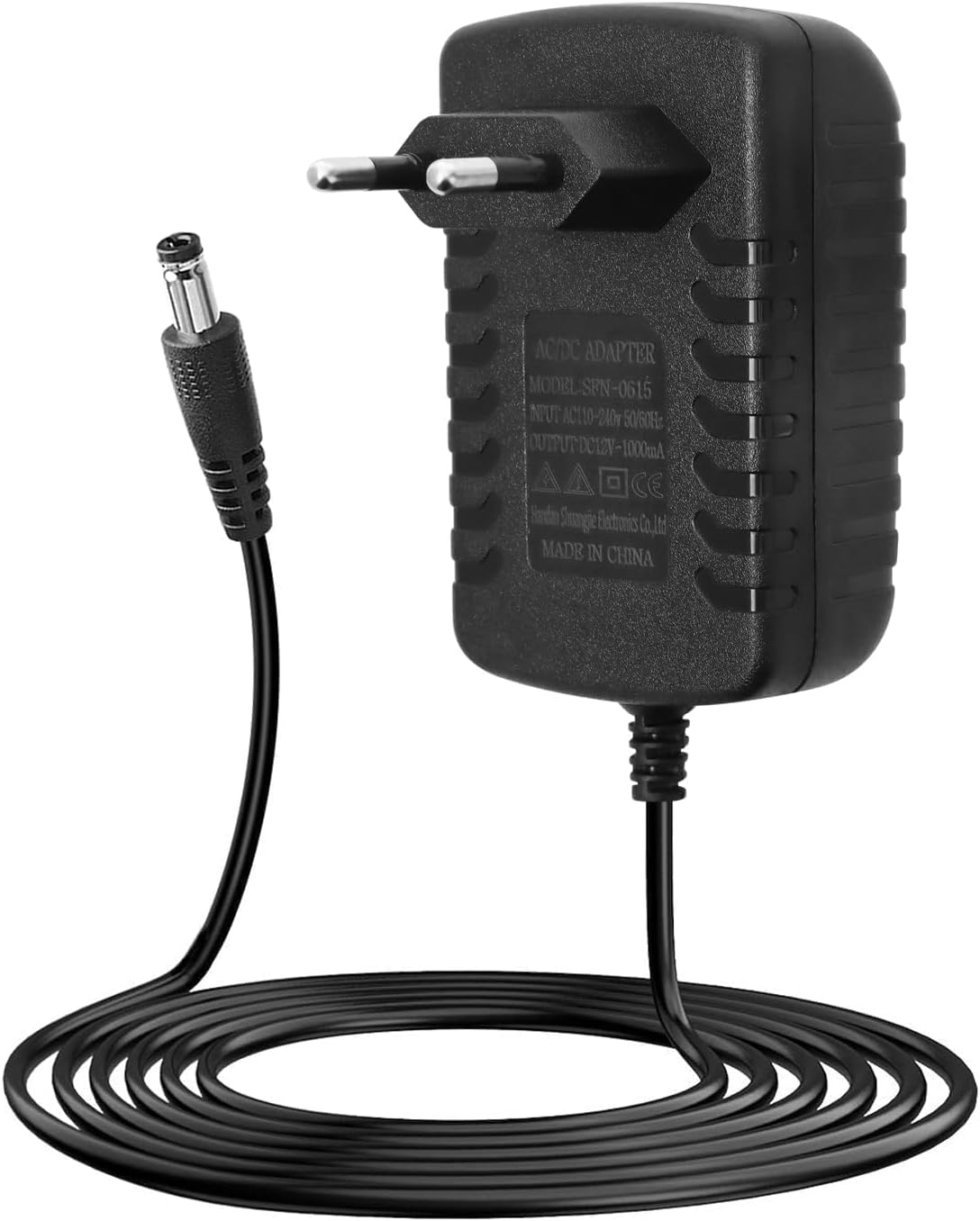 Chargeur 12V 1A Pour Voiture Électrique Enfant – Compatible Moto, SUV, VTT – Protection Surcharge, LED Indicateur