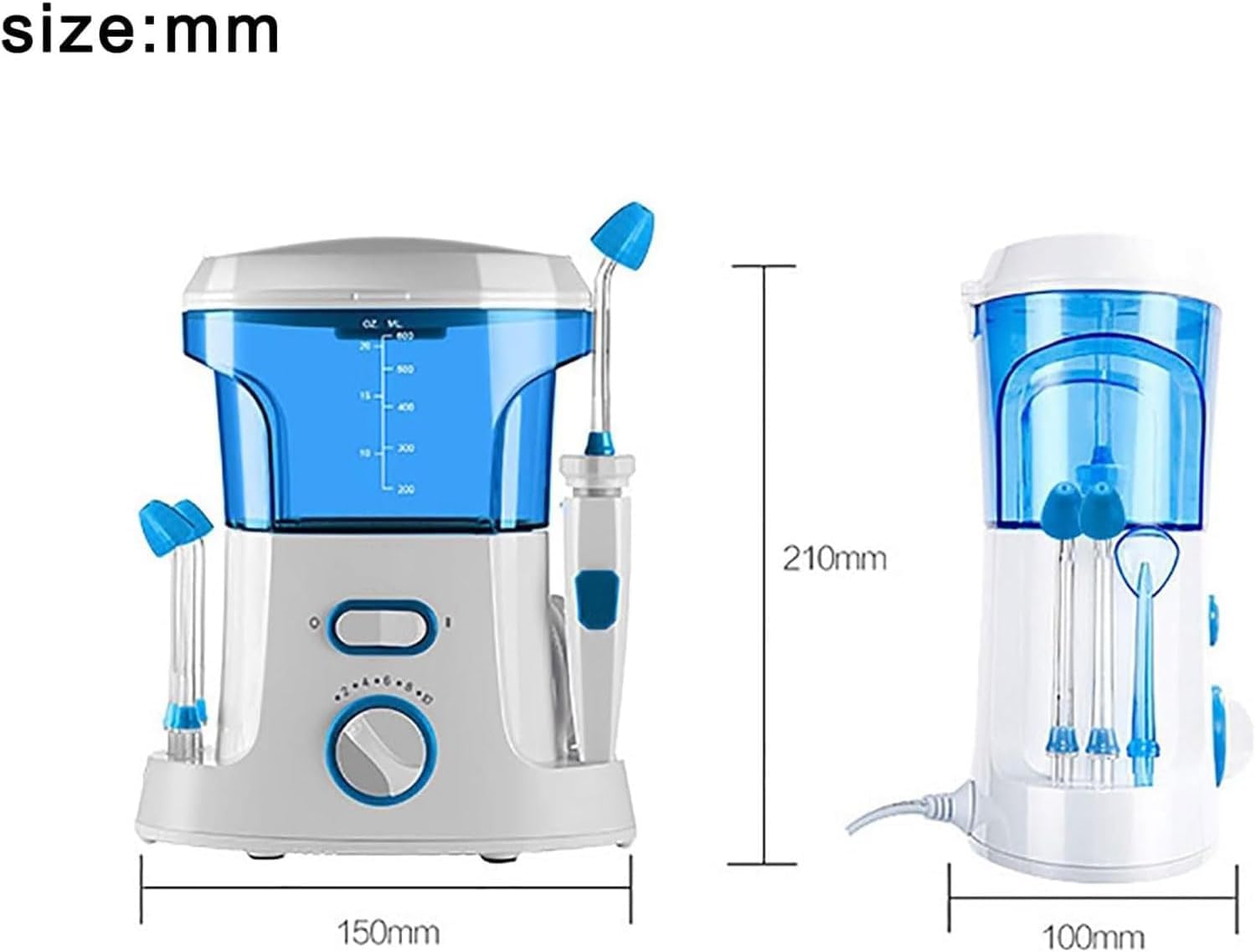 Nettoyeur Nasal électrique Machine de Nettoyage des Sinus, système d'irrigation nasale pulsée, système de rinçage des Sinus avec 10 Modes de Pression, Machine de Nettoyage du Nez,