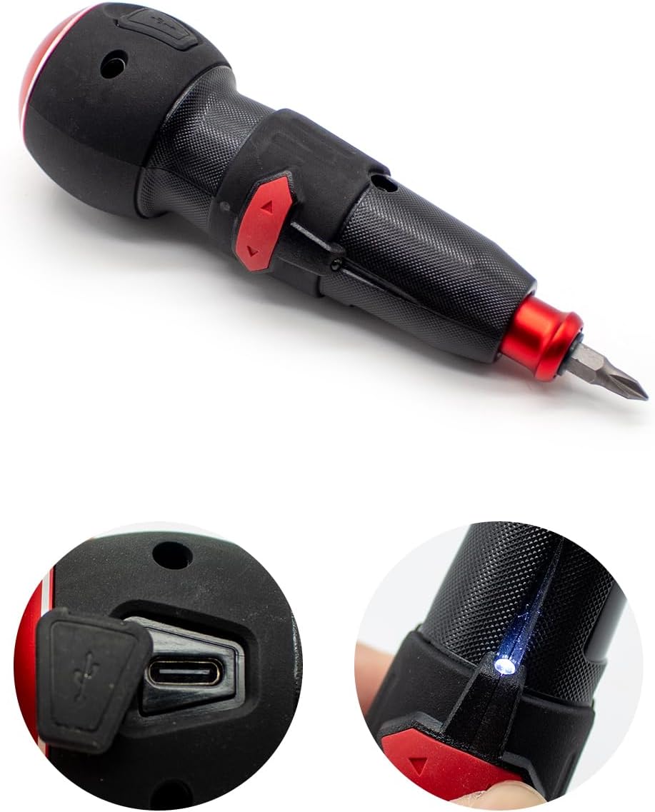 10 In 1 Powerful 3.6V Rechargeable Screwdriver Set Cordless Electric Screwdriver Household Auto Screw Driver PC Repair Tool