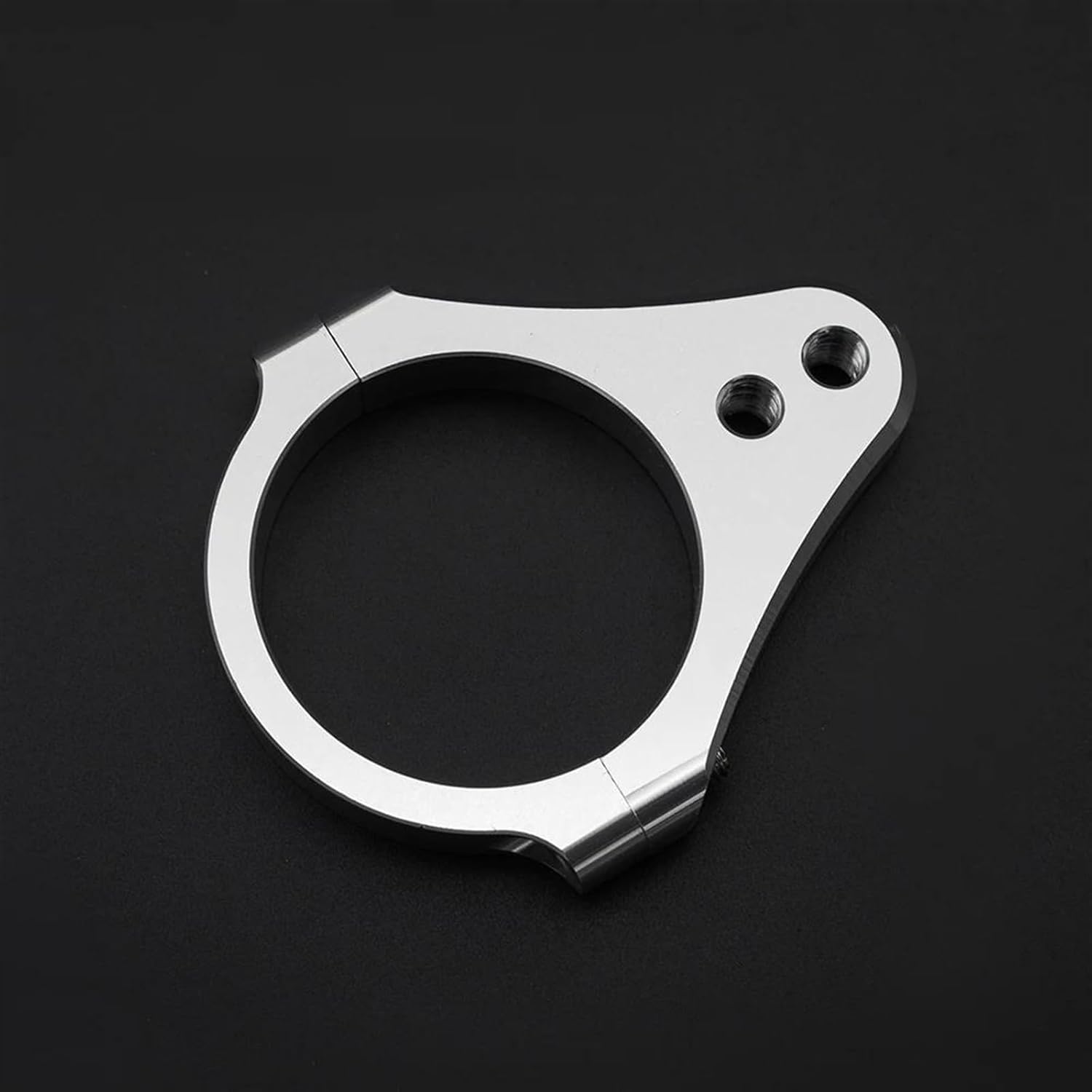 Motorcycle Steering Damper Silver 29 30 31 32 33 35 36 37 39 40 43 45 47 48 49 50 51 52 53 54 55 58 57 60mm Steering Damper Stabilizer Clamp Bracket Fork(40mm)