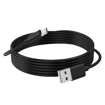USB C Charging Cable Compatible with TREBLAB HD77, HD-Max/360 Pro/Energy-Pro/Force, FX100 Speaker, C7, C7-Pro, WX8, X1, X3 Pro, X8, X9-Pro, X-Open, Z2, Z7 Pro Earbuds, 5ft