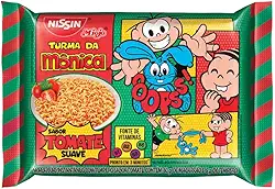 Nissin Lamen Suave Vit Sabor Tomate 85Gr