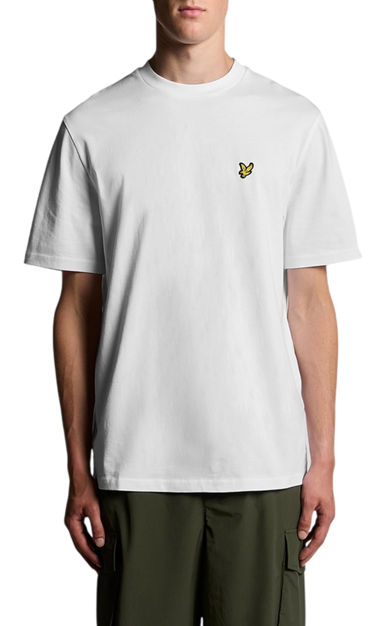 Lyle & Scott Men's Blanc Oversized T-Shirt